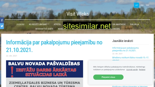 visitvilaka.lv alternative sites