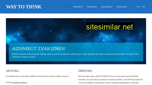 waytothink.lv alternative sites