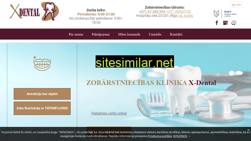 xdental.lv alternative sites