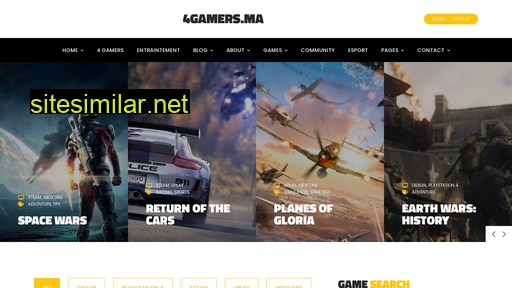 4gamers.ma alternative sites