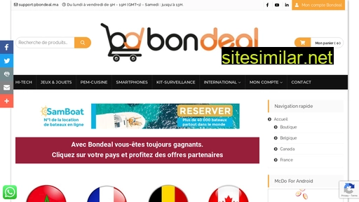 bondeal.ma alternative sites
