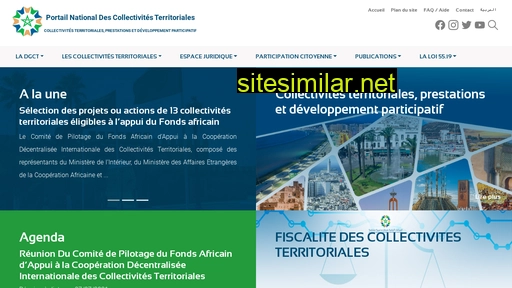 collectivites-territoriales.gov.ma alternative sites