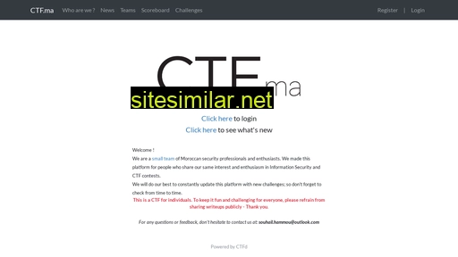 Ctf similar sites