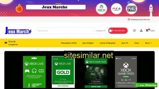 jeuxmarche.ma alternative sites