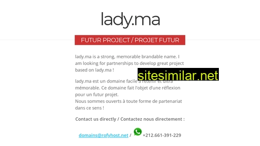 lady.ma alternative sites