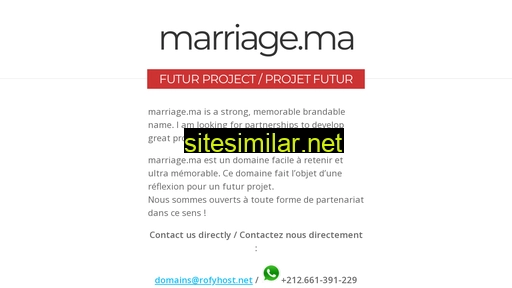 marriage.ma alternative sites