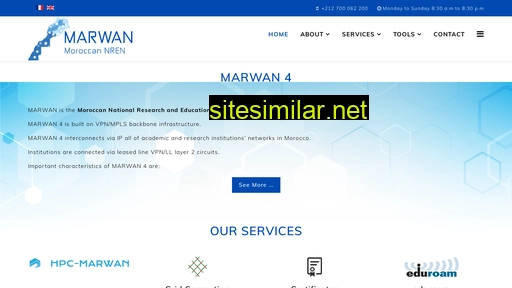 marwan.ac.ma alternative sites