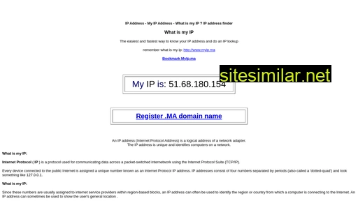 myip.ma alternative sites