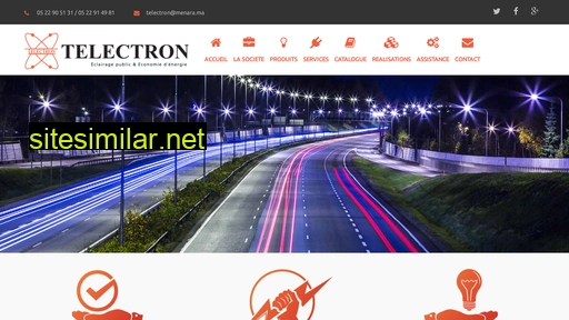 telectron.ma alternative sites