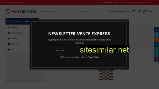 Venteexpress similar sites