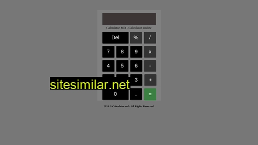 calculator.md alternative sites