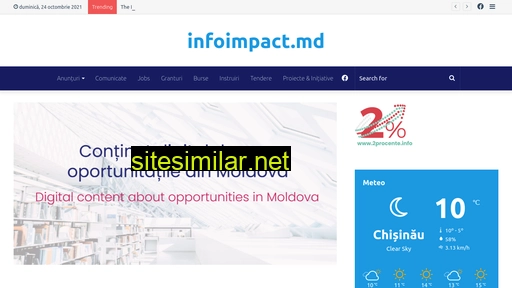 infoimpact.md alternative sites