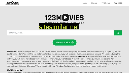 123moviestv.me alternative sites