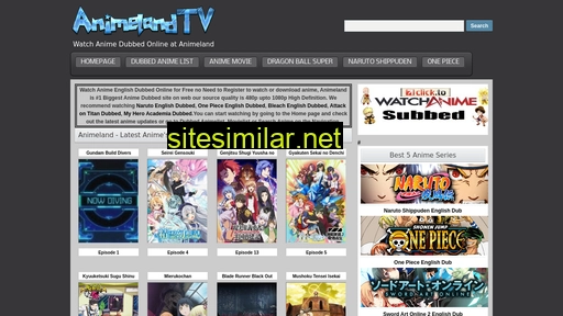 animelandtv.me alternative sites
