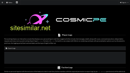 cosmicpe.me alternative sites