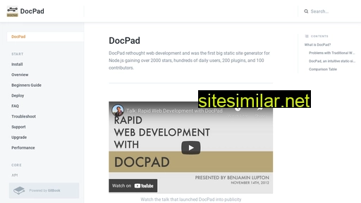 Docpad similar sites
