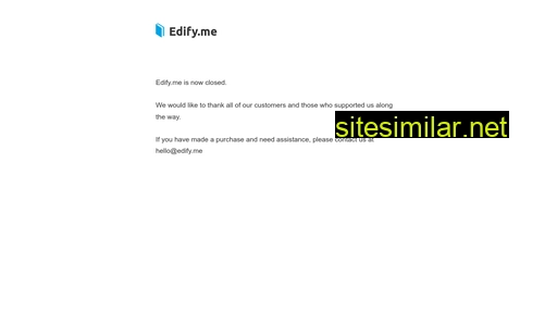 edify.me alternative sites