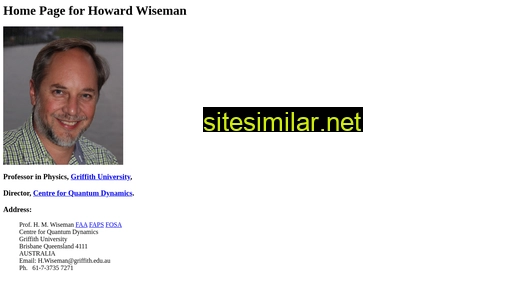 howardwiseman.me alternative sites