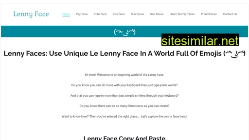 lennyface.me alternative sites