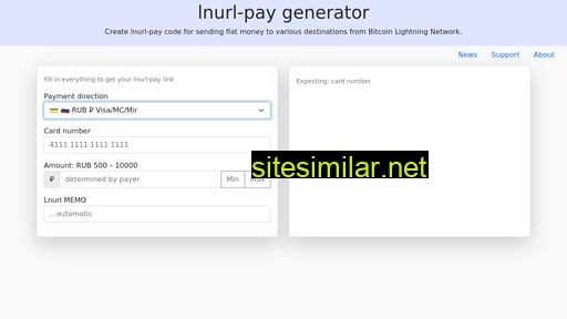 lnurl-pay.me alternative sites