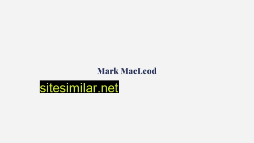 markmacleod.me alternative sites