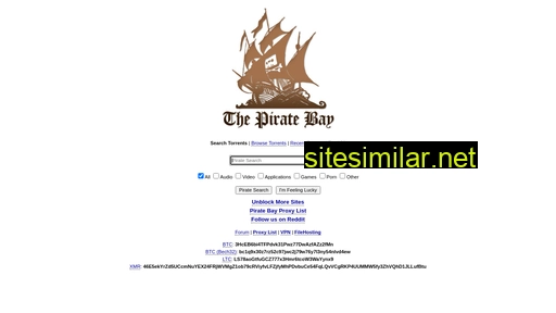 pirate-proxy.me alternative sites