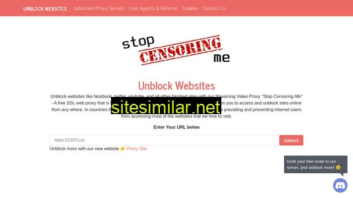 stopcensoring.me alternative sites