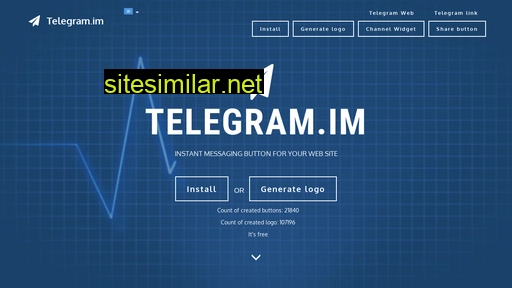 Telegramm similar sites