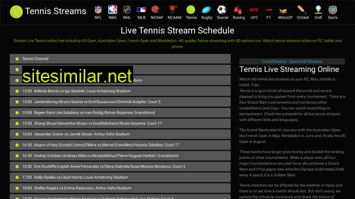 tennisstreams.me alternative sites