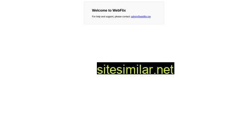 Webflix similar sites