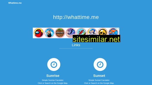 Whattime similar sites