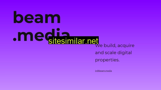 beam.media alternative sites