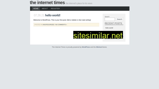 Theinternettimes similar sites