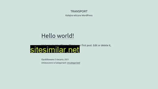 transport.ml alternative sites