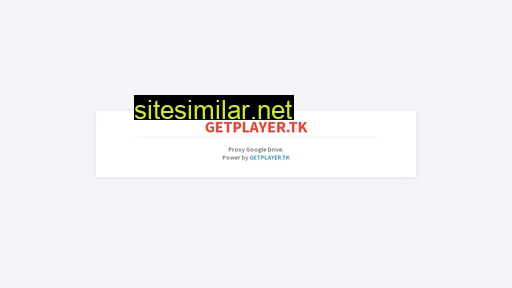 vs1-getplayer.ml alternative sites