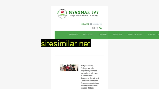 ivy.edu.mm alternative sites