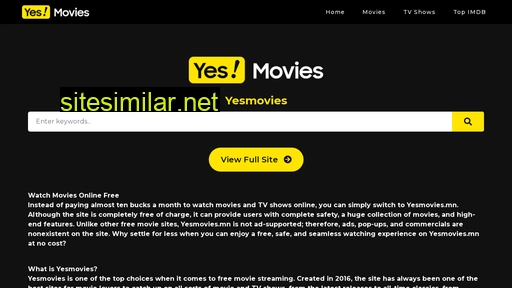 Yesmovies similar sites