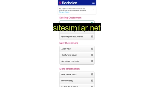 Finchoice similar sites