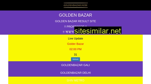 goldenbazar.mobi alternative sites