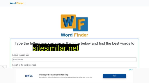 word-finder.mobi alternative sites