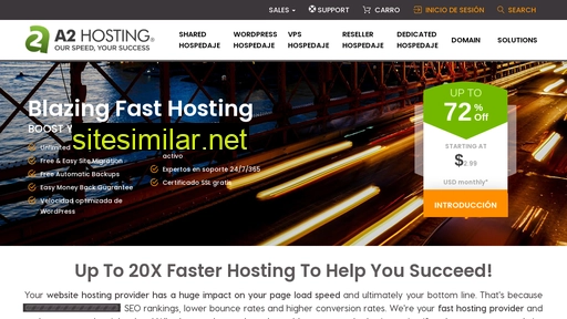 a2hosting.com.mx alternative sites