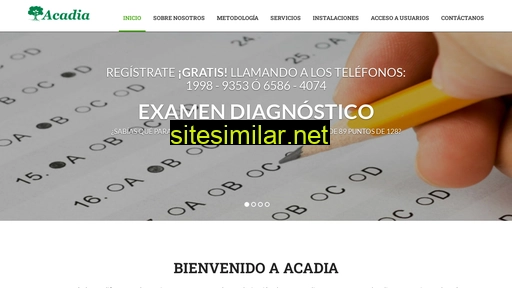 acadia.org.mx alternative sites