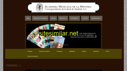 acadmexhistoria.org.mx alternative sites