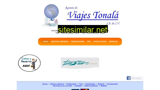 agenciadeviajestonala.com.mx alternative sites
