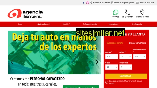 agenciallantera.mx alternative sites