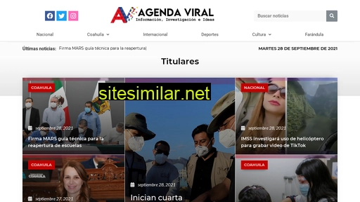 agendaviral.mx alternative sites
