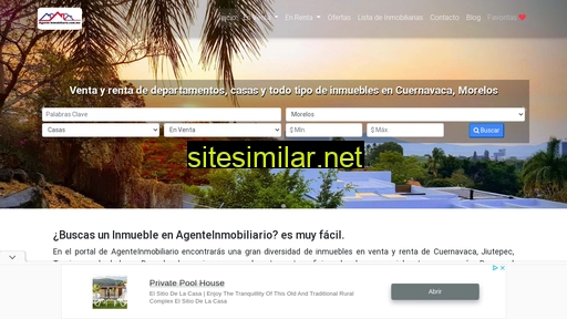 agenteinmobiliario.com.mx alternative sites