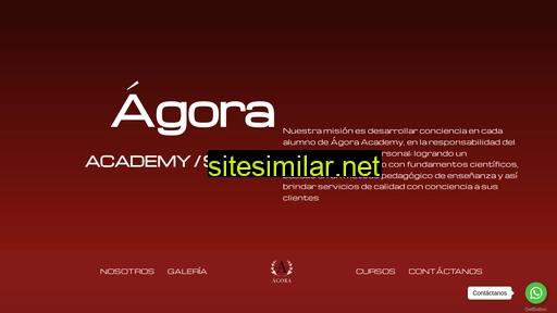 agoraacademy.com.mx alternative sites