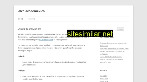 alcaldesdemexico.mx alternative sites