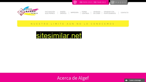 algef.com.mx alternative sites